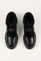 Karl Lagerfeld botki skórzane MACIE czarny KL41235.100