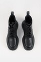 Karl Lagerfeld botki skórzane KREEPER WEDGE czarny KL44475.000