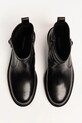 Karl Lagerfeld botki skórzane BINKY czarny KL47575.000