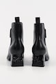 Obuv Kožené členkové topánky Karl Lagerfeld KAYLA KL35440.000 čierna