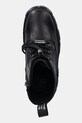 New Rock botki skórzane CRUST NEGRO, TOWER MAX czarny M.TM001.C2