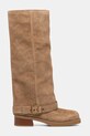 MICHAEL Michael Kors kozaki zamszowe Colby 40F5COFB5S.297 beżowy NC25