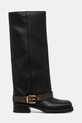 Шкіряні чоботи MICHAEL Michael Kors Colby 40F5COFB6L.292 чорний AW25