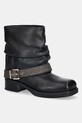 MICHAEL Michael Kors botki skórzane Colby płaski czarny 40F5COFE6L.292