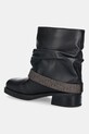 Obuwie MICHAEL Michael Kors botki skórzane Colby 40F5COFE6L.292 czarny