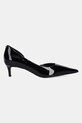 Usnjene visoke pete MICHAEL Michael Kors Elyse 40F5EYMP1A.001 črna AW25