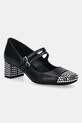 Δερμάτινες γόβες MICHAEL Michael Kors Matilda 5-8 cm μαύρο 40F5MTMP3L.001