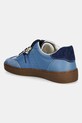 Obuwie MICHAEL Michael Kors sneakersy skórzane Scotty 43F5SCFS1S.457 niebieski