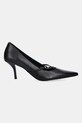 MICHAEL Michael Kors szpilki skórzane Selina 40F5SLMP4L.001 czarny AW25