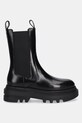 AllSaints sztyblety skórzane ALEX BOOT W062FB czarny AW25