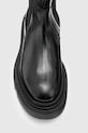 Δερμάτινες μπότες τσέλσι AllSaints ALEX BOOT W062FB μαύρο