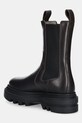 Παπούτσια Δερμάτινες μπότες τσέλσι AllSaints ALEX BOOT W062FB.BRN καφέ