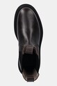 Δερμάτινες μπότες τσέλσι AllSaints ALEX BOOT καφέ W062FB.BRN