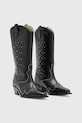 Кожаные полусапоги AllSaints CARINA BOOT W061FD чёрный AW25