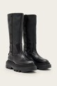 Шкіряні черевики AllSaints Carina Boot W061FD чорний AW25