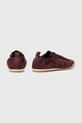 Boty Kožené tenisky AllSaints Kenny Stud Runner W056FD burgundské