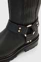 AllSaints ghete de piele MADDIE HIGH BOOT negru W185FB