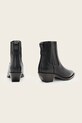 Obuwie AllSaints sztyblety skórzane MARCIE CHELSEA W017FD czarny