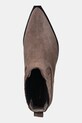 AllSaints sztyblety zamszowe MARCIE SUEDE BOOT brązowy W018FD