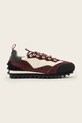 Αθλητικά AllSaints NEVIS SNEAKER δέρμα σαμουά κόκκινο W058FD