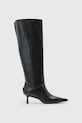 AllSaints cizme ODYSSEY LOW BOOT 5-8 cm negru W019FD