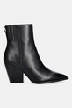 AllSaints botki skórzane Rizzo Boot W025FD czarny AW25