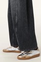 Kožené tenisky AllSaints THELMA MET SNEAKER W072FB.SILV