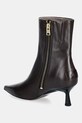 Obuwie AllSaints botki skórzane VIVIAN BOOT W008FD brązowy