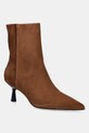AllSaints botki zamszowe VIVIAN SUEDE BOOT nieocieplane brązowy W009FD