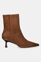 AllSaints botki zamszowe VIVIAN SUEDE BOOT W009FD brązowy AW25