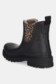 Scarpe Verbenas stivali di gomma LUA MATE ANIMAL FUR 9302180944.BLACK nero