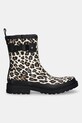 Verbenas kalosze LINA MATE COMBI ANIMAL 9302190945.CRUDO beżowy AW25