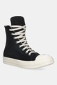 Rick Owens DRKSHDW trampki Sneaks tekstylny czarny DS02E7800.DOEP5