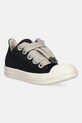 Rick Owens DRKSHDW tenisówki Jumbolace Low Sneaks tekstylny czarny DS02E7819.DOW2