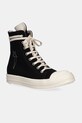 Rick Owens DRKSHDW trampki Sneaks tekstylny czarny DS02E7800.DOEM8