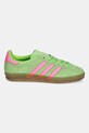 adidas Originals sneakersy zamszowe Gazelle Indoor JQ1794 zielony AW25