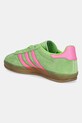 Încălțăminte adidas Originals sneakers din piele întoarsă Gazelle Indoor JQ1794 verde