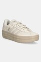 adidas sneakersy VL Court Bold tekstylny beżowy JQ5624