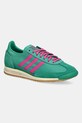 adidas Originals sneakersy SL 72 OG skóra zamszowa zielony JQ6417
