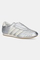 adidas Originals sneakersy skórzane Teakwondo płaska srebrny JS4023