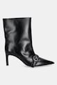 Coperni cizme de piele Ankle Heeled Belt Boots COPSH87F6058 negru AW25