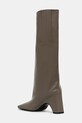 Obuwie Coperni kozaki skórzane Bridge Boot COPSH03F6004 brązowy