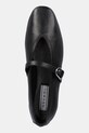 Nokwol baleriny skórzane Lova czarny Lova.Black.Leather