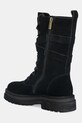 Obuwie Twinset botki zamszowe 252TGT050.00006 czarny