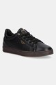 Twinset sneakersy skórzane płaska czarny 252TGT024.00006