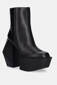 United Nude botki skórzane Stage Boot słupek czarny 1075384927