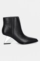 Δερμάτινες μπότες United Nude Rockit Pull On Bootie 109470116 μαύρο AW25