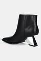 Παπούτσια Δερμάτινες μπότες United Nude Rockit Pull On Bootie 109470116 μαύρο