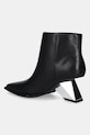 Încălțăminte United Nude cizme de piele Rockit Pull On Bootie 109470116 negru