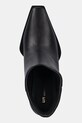Δερμάτινες μπότες United Nude Rockit Pull On Bootie μαύρο 109470116